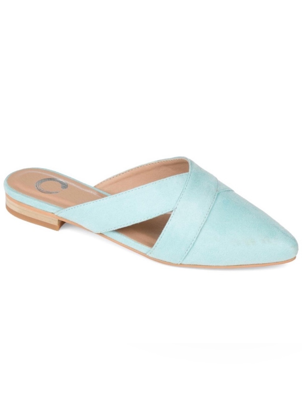 NWOT Journee Collection Giada Slip On Almond Toe
Mules Flats Size 7.5